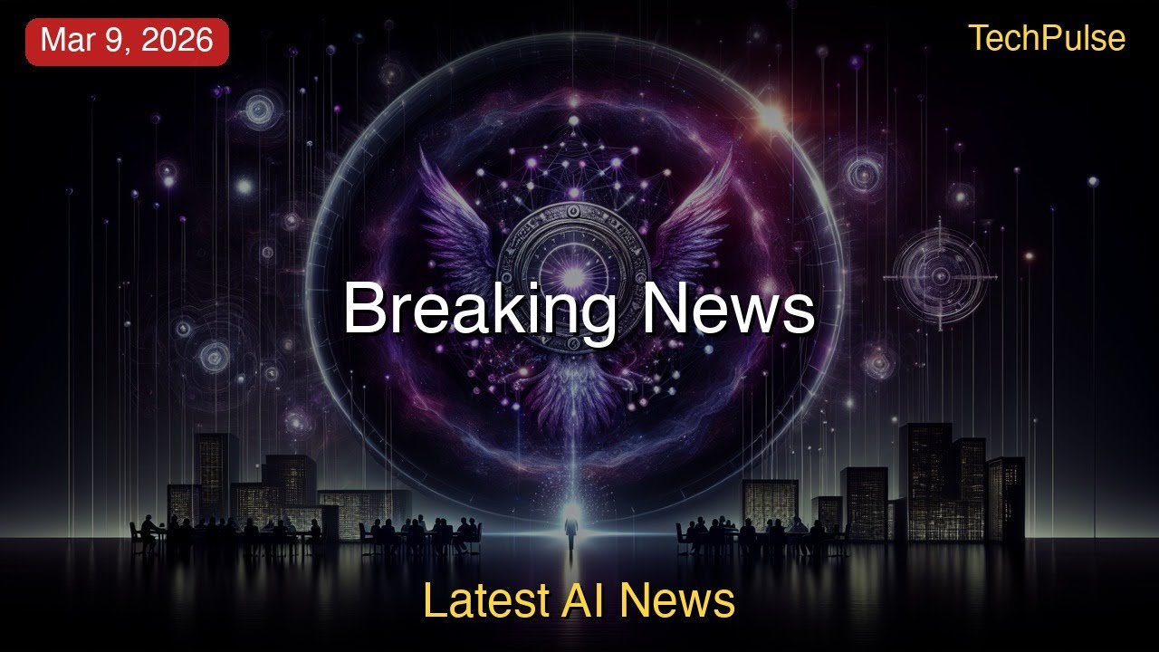 Latest AI News | 9th Mar 2026 (EDT) | AI News March 2026: Pentagon Deals, Resignations and Security