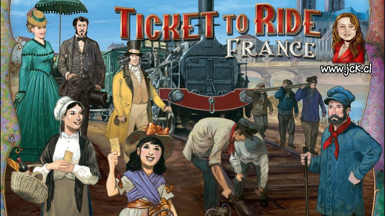 Aventureros al Tren Francia [JcK / Juego de Mesa / Como se Juega / Tutorial / Edge]