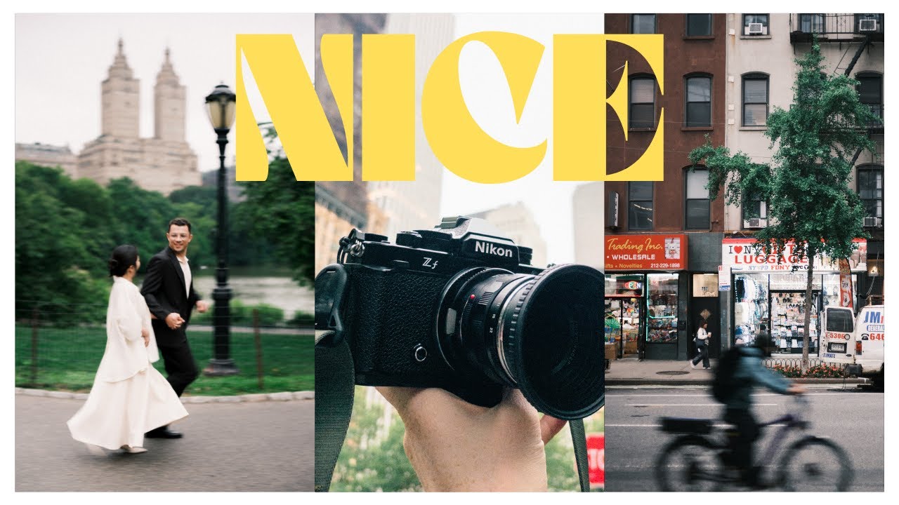 Мальчик из маленького городка едет в Нью-Йорк на Nikon ZF