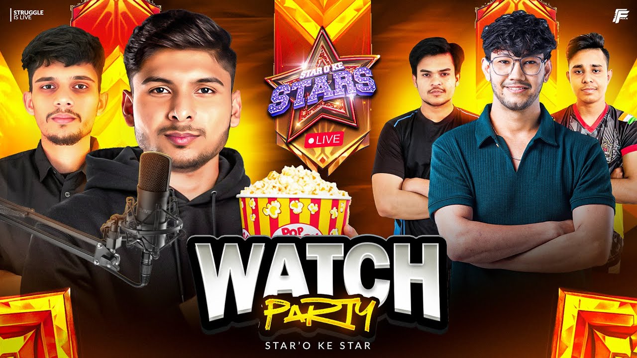 STARO KE STARS GRAND FINAL WATCH PARTY 🥵 || KYA NG PROS 🧡 MACHAYEGI AAJ ?  @NonstopGaming_