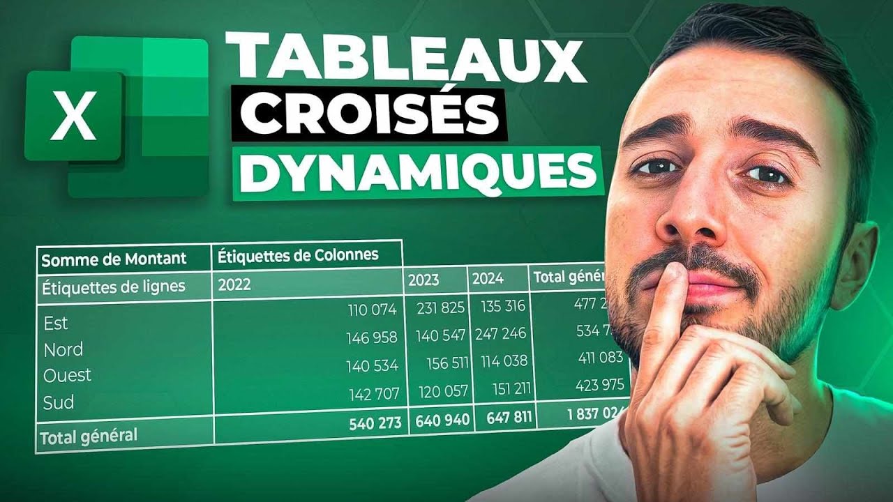 EXCEL - Maîtriser les Tableaux Croisés Dynamiques | GUIDE COMPLET 2025