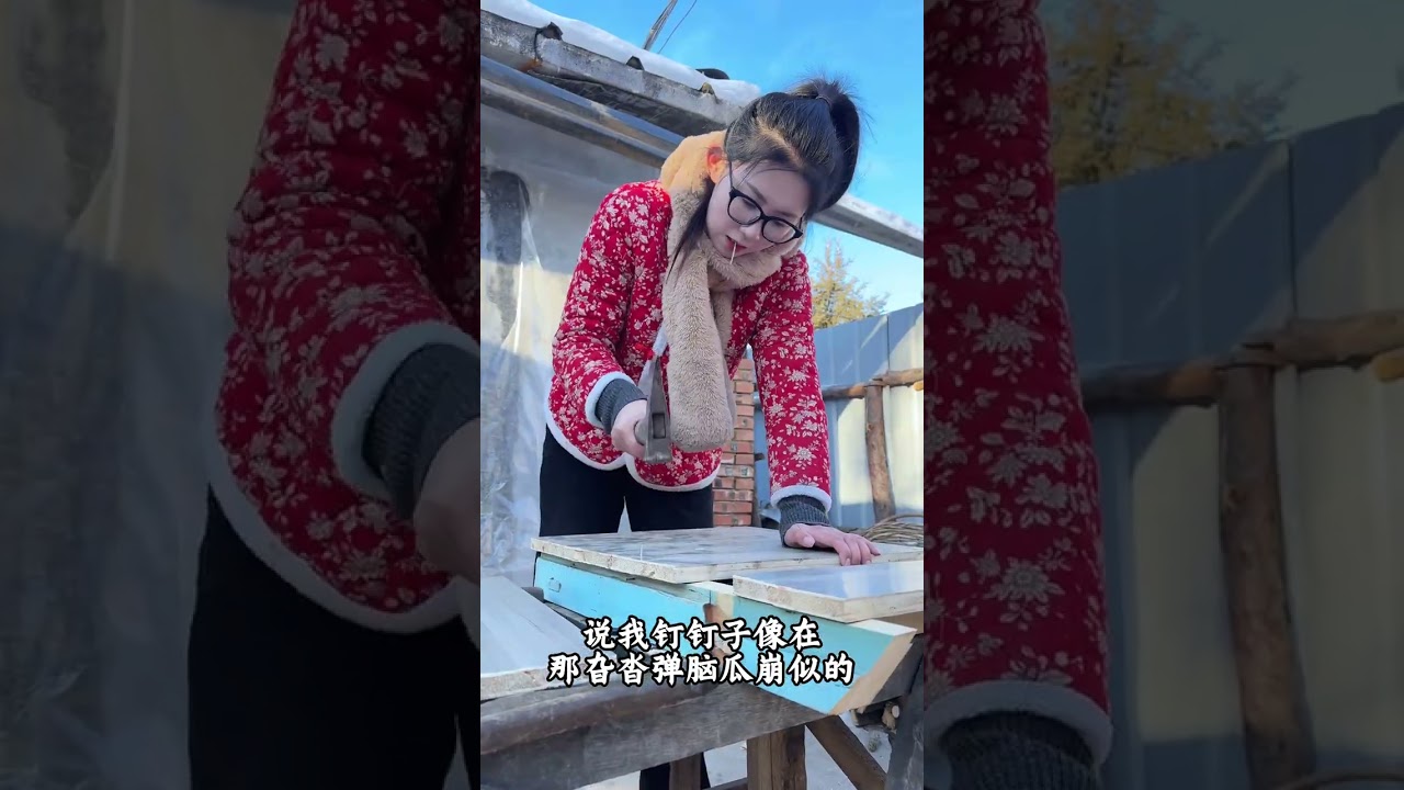 #上热门 元宵节滑爬犁做汤圆#三农 #新农人计划2025 #元宵节 #汤圆