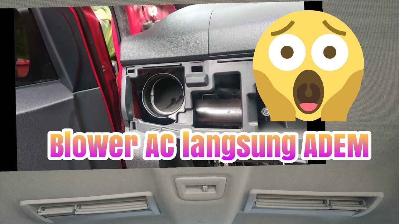 cara membuat blower AC belakang mobil calya atau sigra 2019.