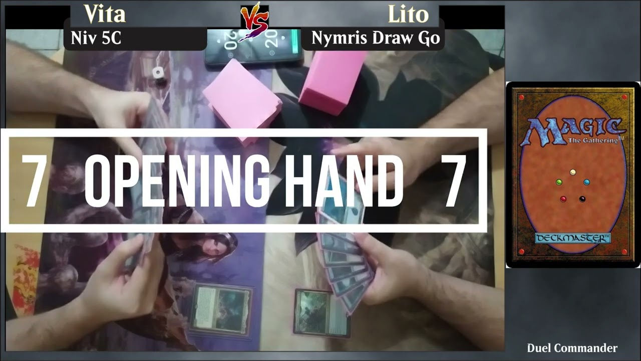 Niv-Mizzet Reborn VS Nymris, Oona's Trickster | Duel Commander
