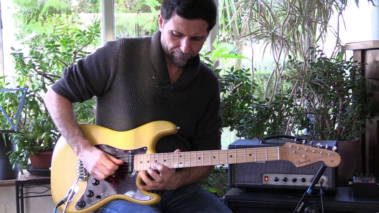 TECH 21 BRITISH  -  WARMOTH STRAT (Bare Knuckle COBRA)   - FREIDMAN MINI DIRTY SHIRLEY