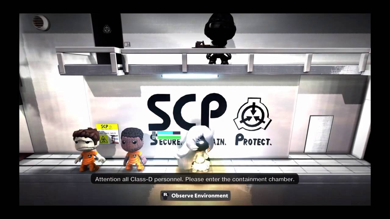 Little Big Planet 3: SCP Containment Breach