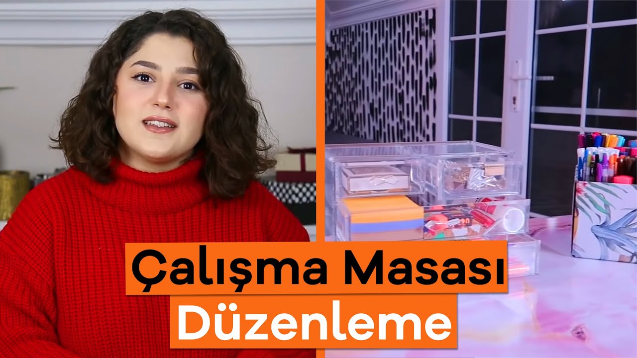 Seray Kutsal ile Çalışma Masası Düzenleme | Okula Dönüşte Çalışma Masası Nasıl Düzenlenir?