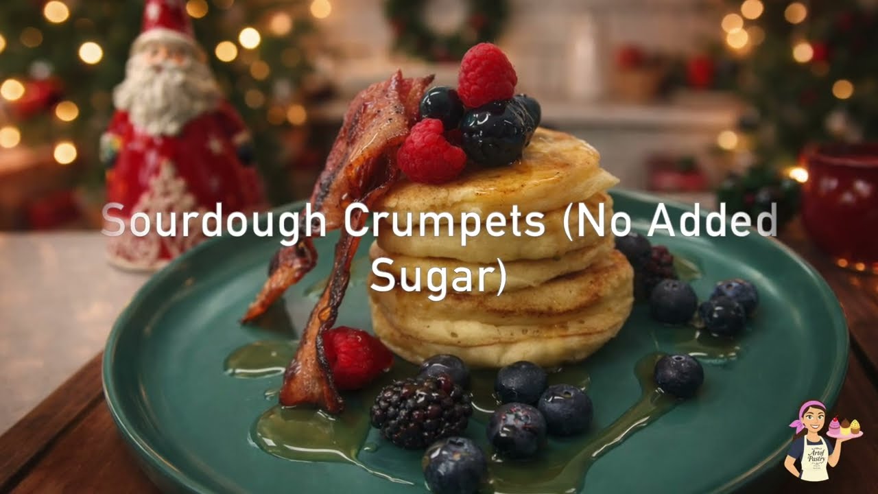 Fluffy Sourdough Crumpets | No Added Sugar | Art of Pastry