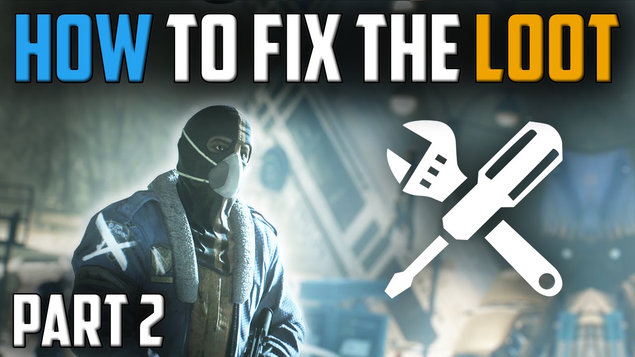 The Division | How I Would Fix The Loot [Part 2]