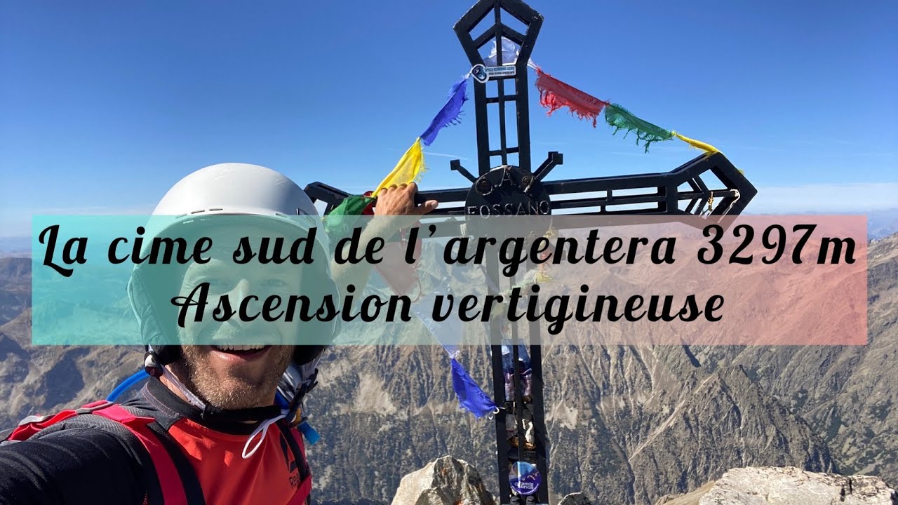 La cime sud de l’argentera 3297m: ascension vertigineuse🌿