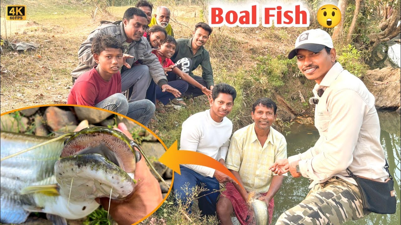 बोआल मछली पकड़ने का प्रयास… घंटों की मेहनत के बाद क्या मिला? | River Fishing | Boal Fish Catching