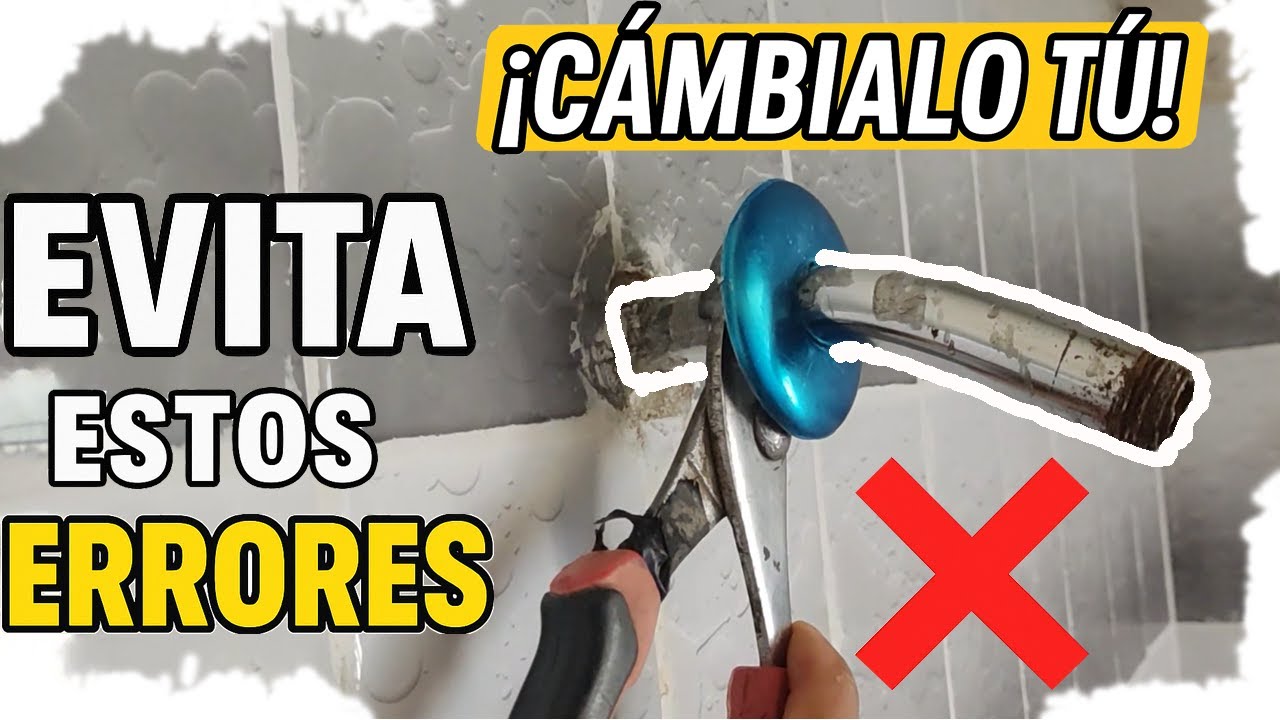 Cómo Cambiar el Brazo de la Regadera Fácil y Rápido | Guía Completa SIN Plomero