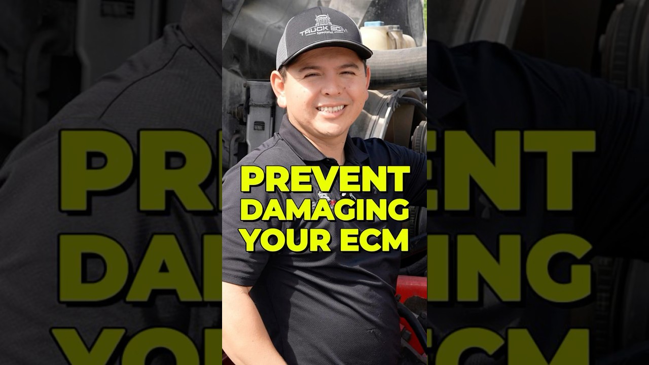 ⚡ How to Prevent ECM Damage When Flashing #DieselEngineRepair #ECMRepair #DieselTech