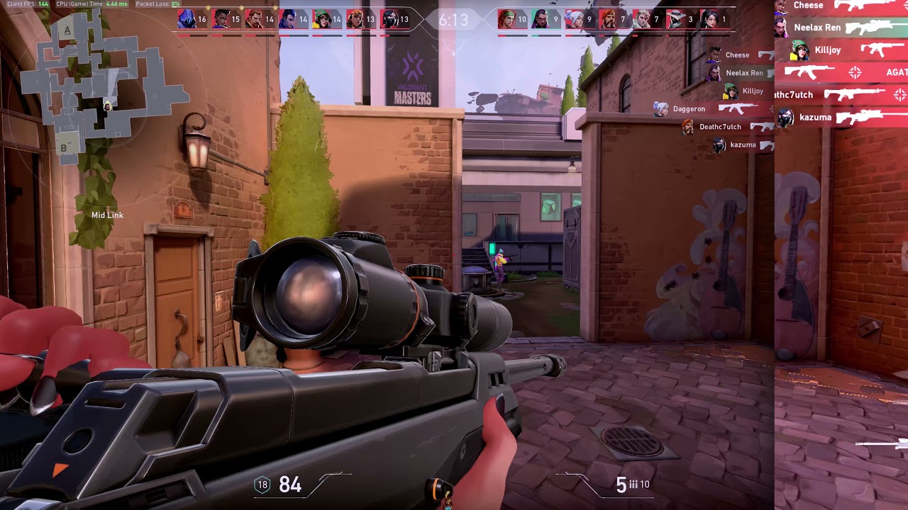 Valorant in 8k but 30fps ;0