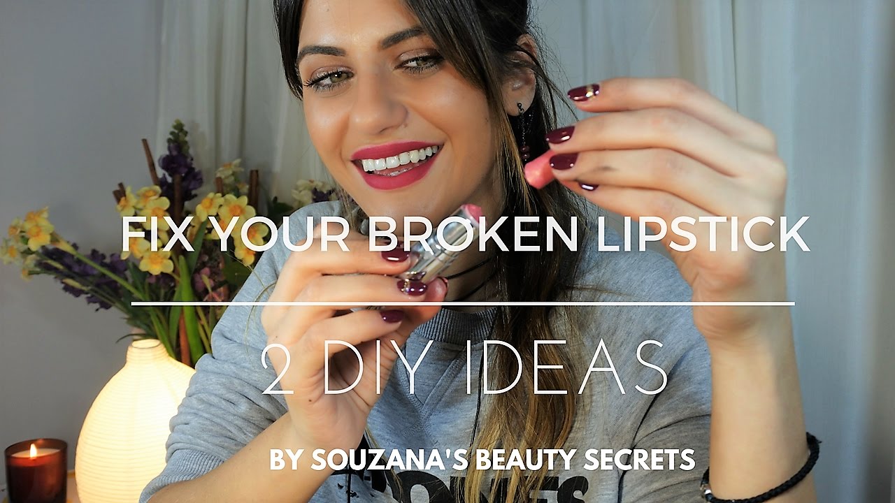 DIY: Σπασμένα κραγιόν και η δική σου απόχρωση lipstick!/ Souzana's Beauty Secrets