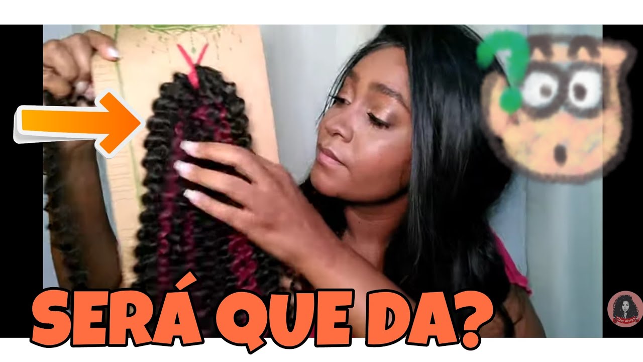 COMO TIRAR CABELO DA TELA E USAR NO CROCHET BRAD