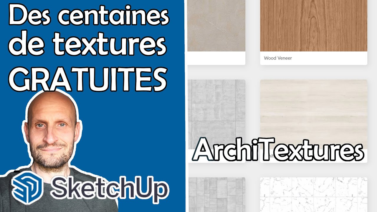 Des textures GRATUITES pour SketchUp à l' INFINI !