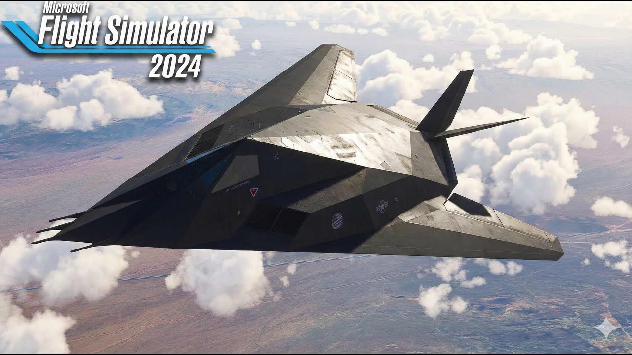Аэросимулятор F-117 Nighthawk | Авиабаза Неллис | MSFS 2024