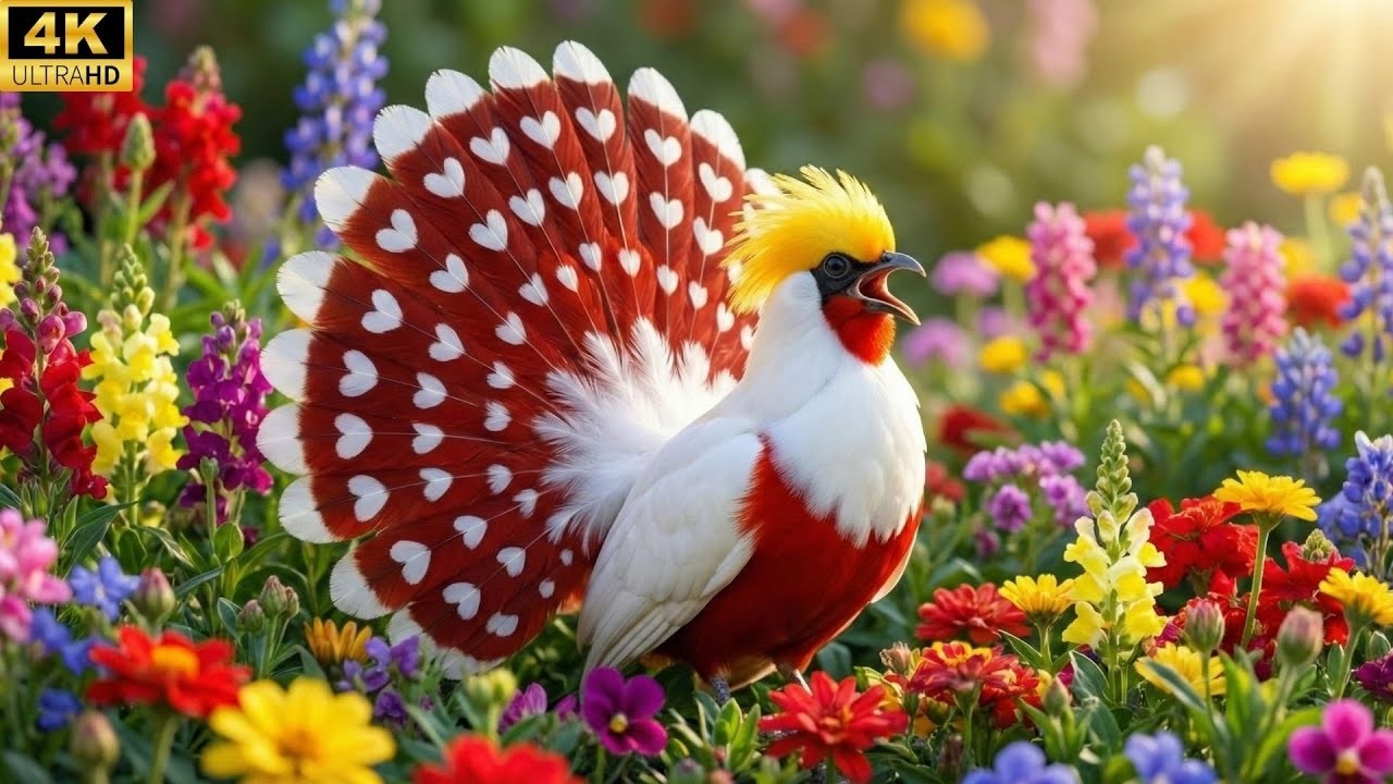 Top 100 Bird Sounds in Nature 🌿 Calming Songs for Sleep & Relaxation  4K ASMR