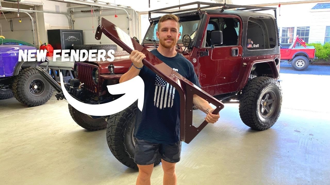 Jeep TJ Wrangler | Installing NEW Poison Spyder Fenders!!