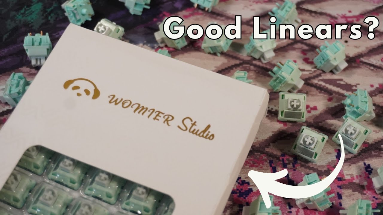 Впечатляющие линейные переключатели? Womier Full Pom Mint Blizzard: полный обзор и звуковой тест