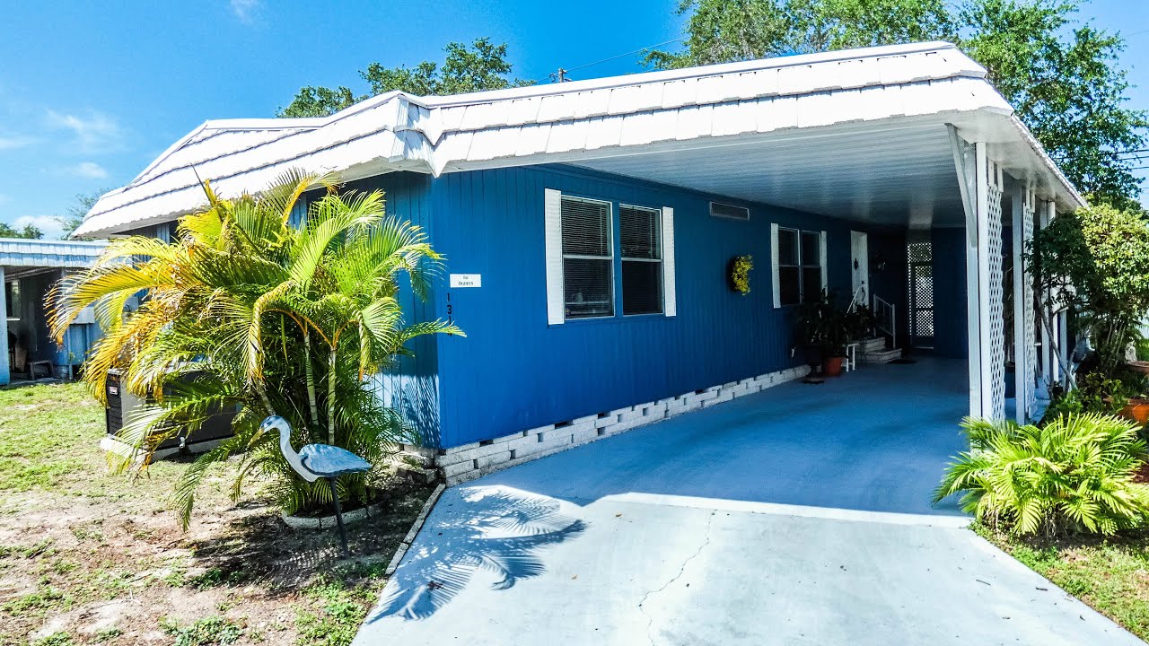 Manufactured Home For Sale Largo, Florida - Florida Room Double Wide Pet Friendly