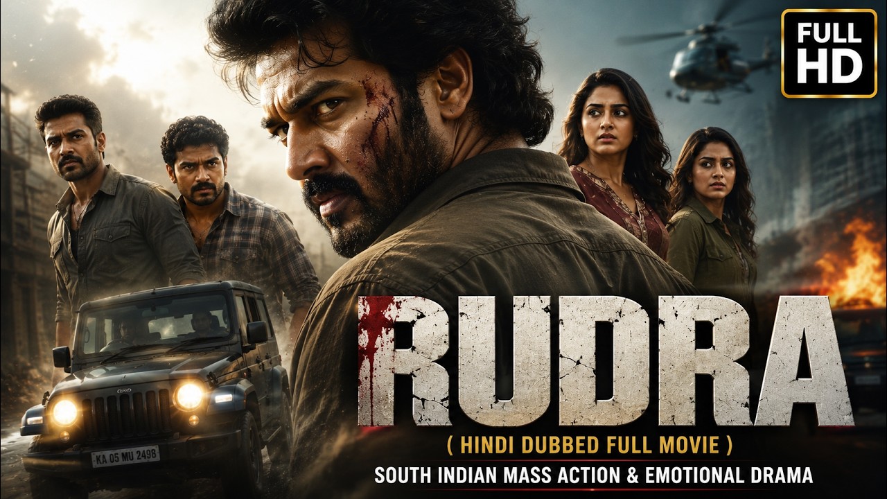 RUDRA (Hindi Dubbed Full Movie) | South Indian Mass Action & Emotional Drama | Full HD
