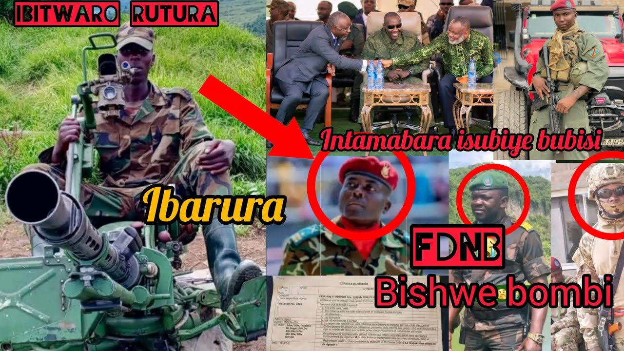 IGICAMUNSI:INDEGE KABUHARIWE KALEMIE#FDLR ZIHAWE AKAYABO KU MA BANK IBURUNDI#FARDC ISOHOYE ITANGAZO