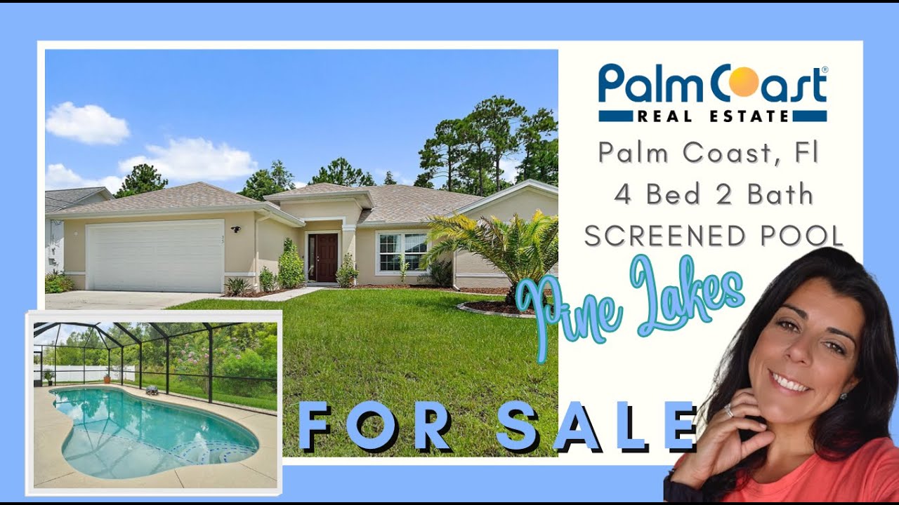LIKE NEW Pool Home For Sale | Palm Coast, Florida