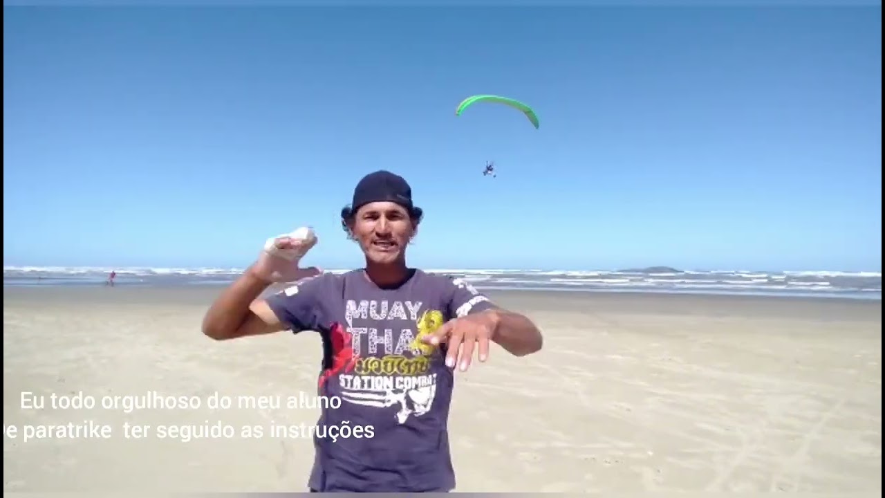 curso de paratrike,paramotor Itanhaém primeiro voo solo