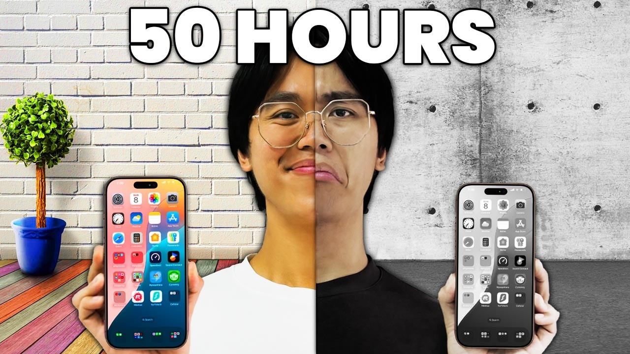 I Tried Living in Black & White For 50 Hours
