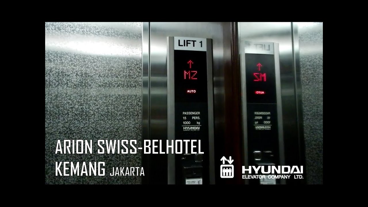 Hyundai Traction Elevators at Arion Swiss-Belhotel Kemang, Jakarta