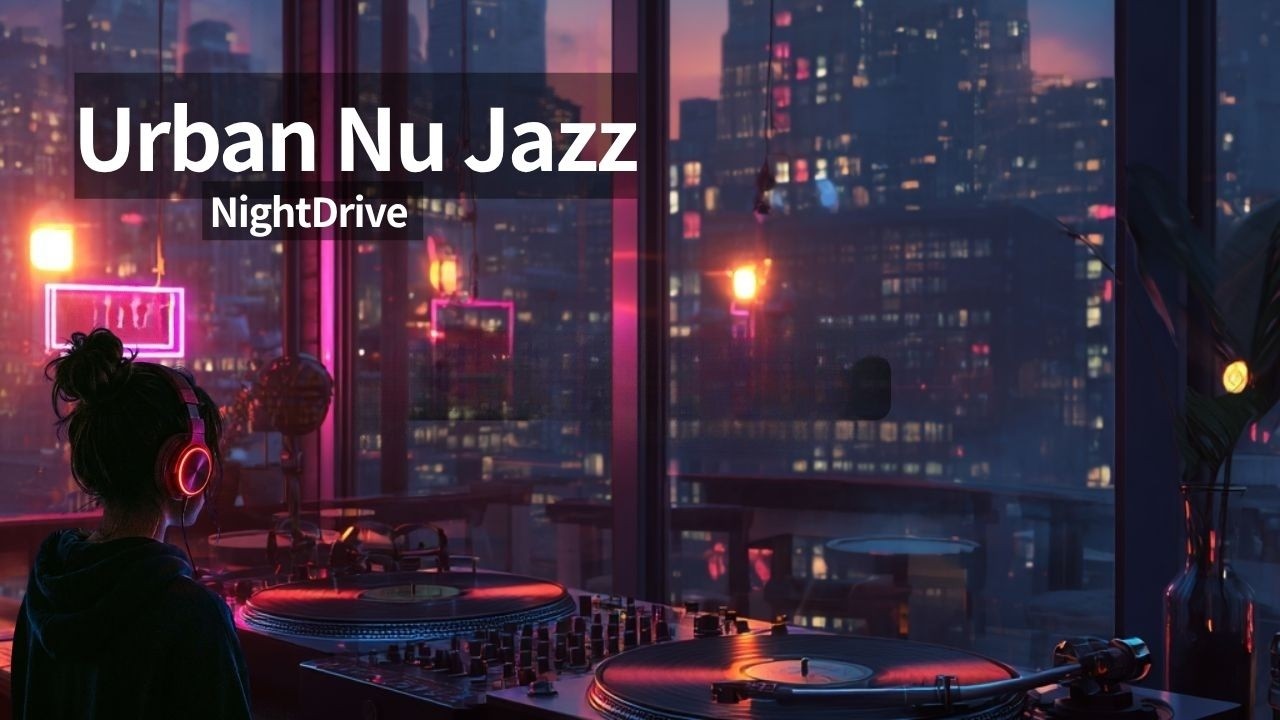 帰り道に、少し気分が上がる。｜Upbeat Acid Jazz Drive (60min)｜Room69