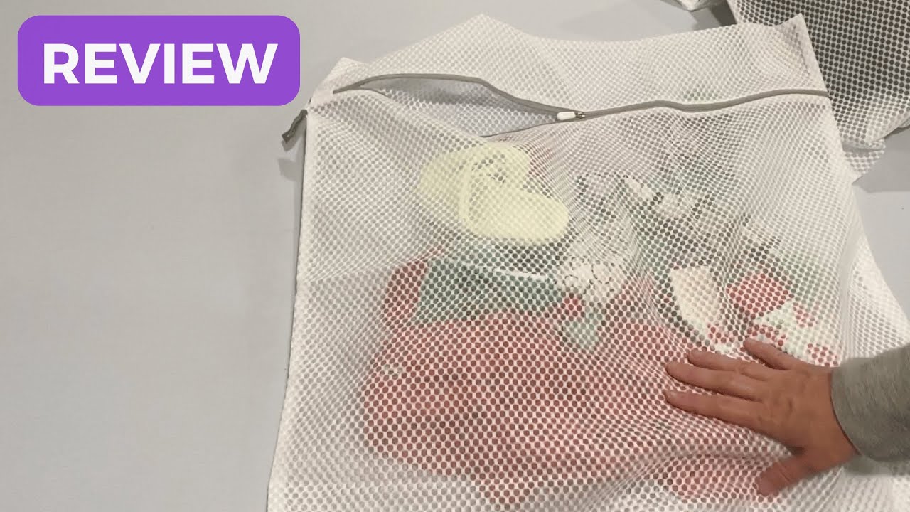REVIEW: Kimmama Large Laundry Bags Mesh Wash Bags