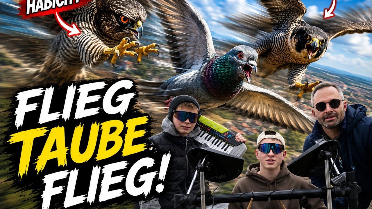 Flieg Taube, flieg! |Habicht vs Taube