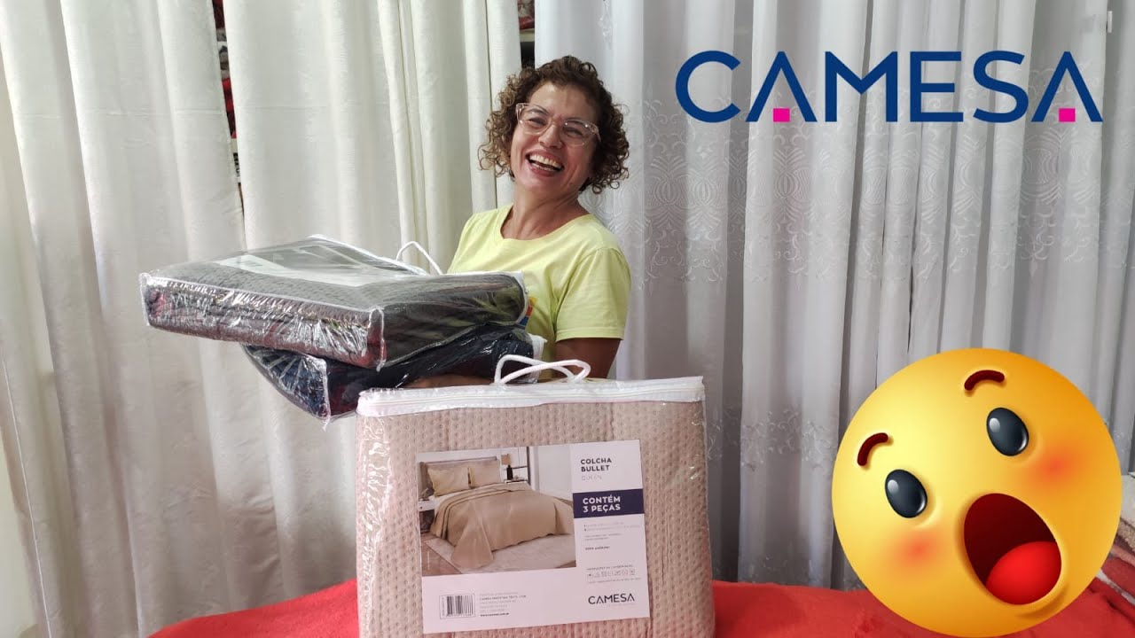Novidade Chegando na Bete Casa - Cobre Leito Queen Bullet Camesa