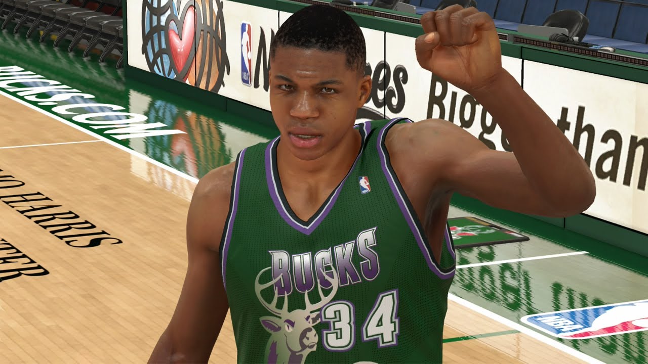 Giannis Antetokounmpo is the Greek Freak! - NBA 2K14 100 Point Challenge