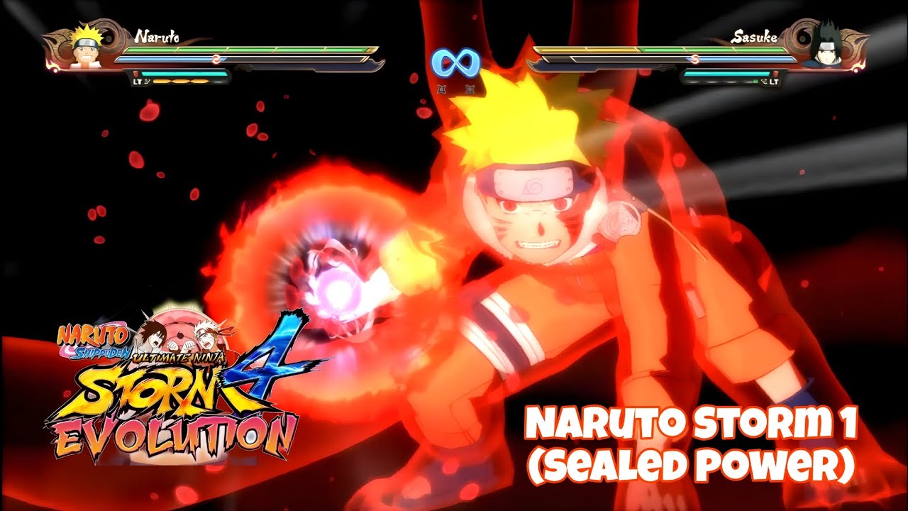 NSUNS4 EVOLUTION || Naruto Storm 1 Ultimate Jutsu - Sealed Power