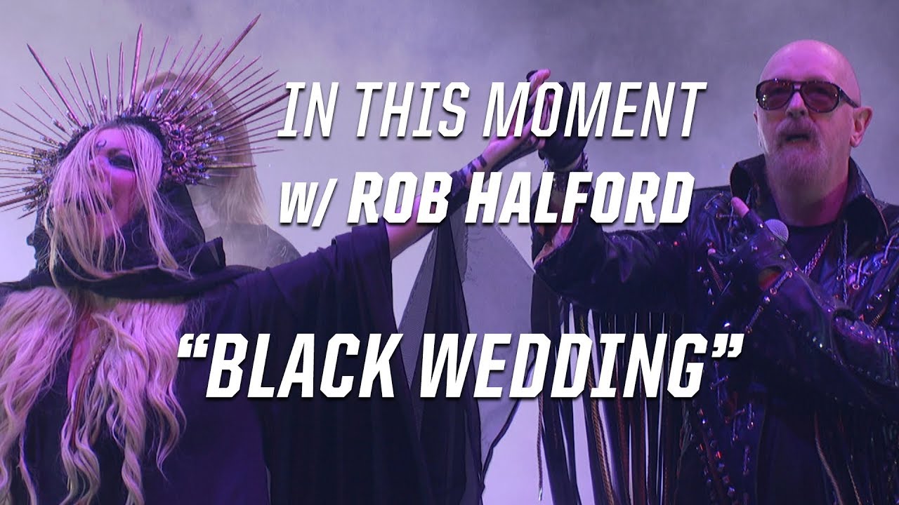 In This Moment + Rob Halford Perform 'Black Wedding' (Billy Idol) - 2017 Loudwire Music Awards