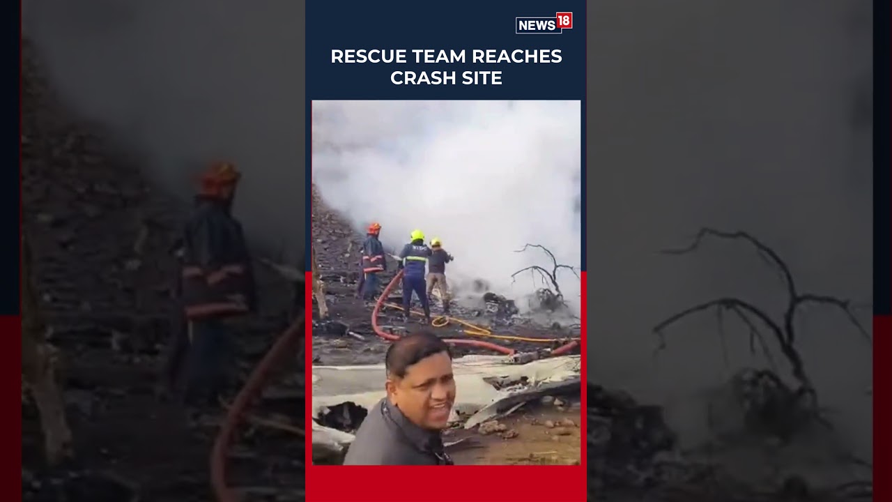 BREAKING: Rescue Teams at Baramati Crash Site | N18S #breakingnews