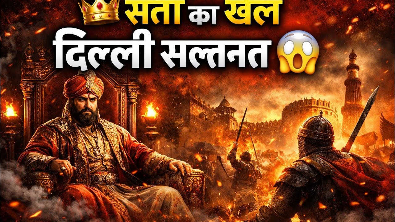 🔥 दिल्ली सल्तनत का उदय और पतन ⚔️ | भारत का रहस्यमयी इतिहास