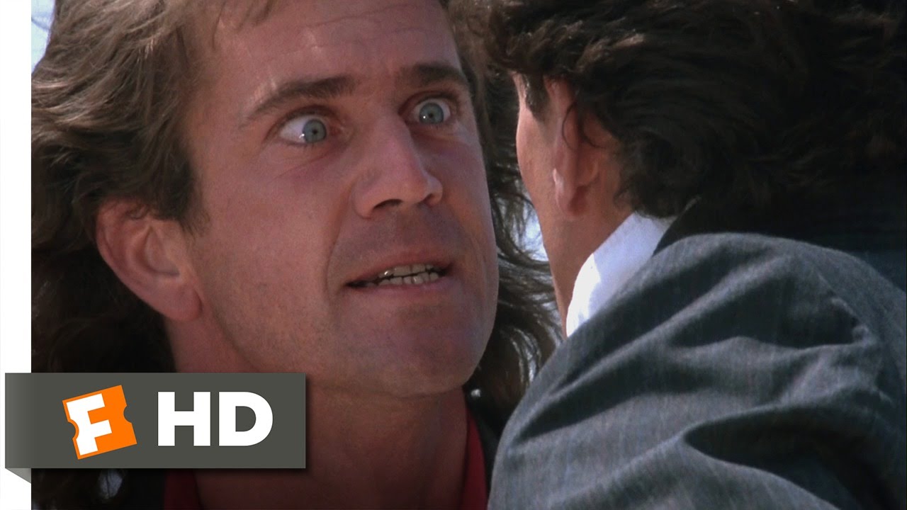 Lethal Weapon (4/10) Movie CLIP - Do You Really Wanna Jump? (1987) HD