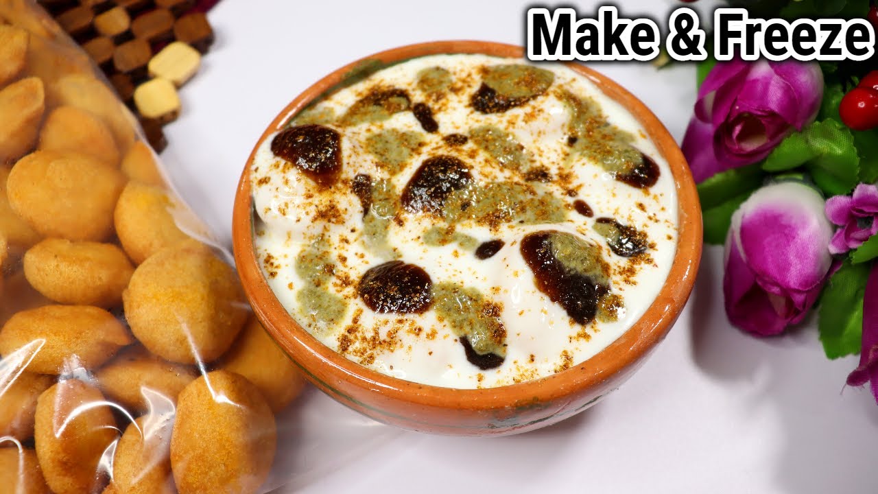 Dahi Baray Recipe Make And Freeze (Ramadan Special 2022) | Make & Store Iftar Special Recipe