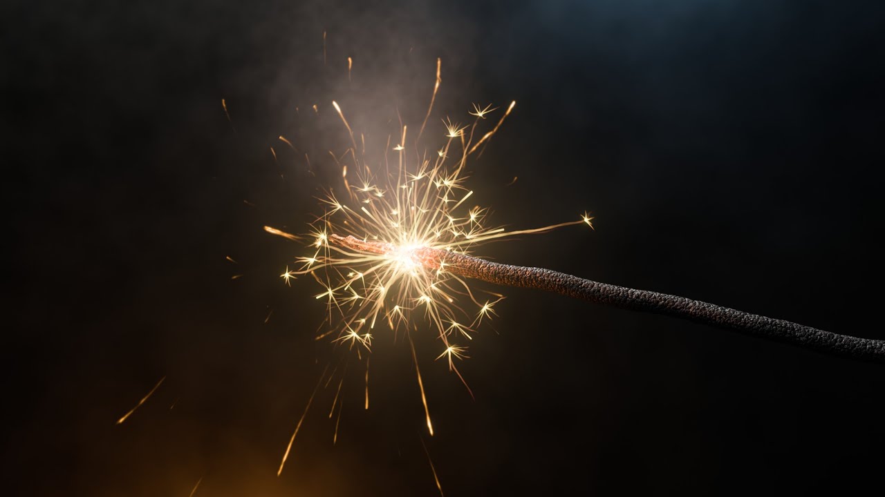 Some Spark Fx in Blender