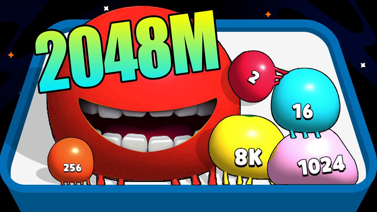 BLOB MERGE 3D - [Unlock 2048M] MAX LEVEL (Freeplay)