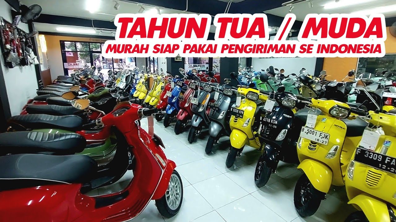 HARGA VESPA SEKARANG GIMANA YA❓️ UPDATE PERTENGAHAN TAHUN 2025 | MNVLOG