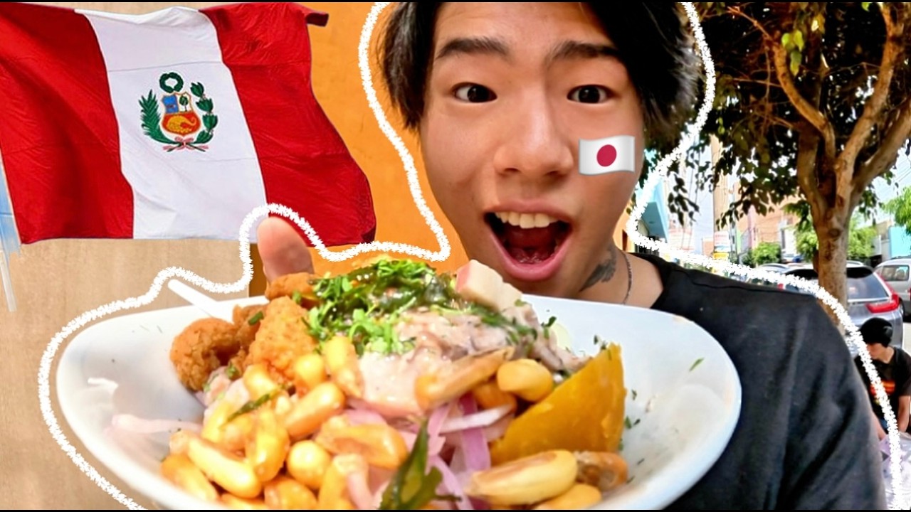 Japones encontré el ceviche MAS barato en PERU 🇵🇪 y esto pasó....