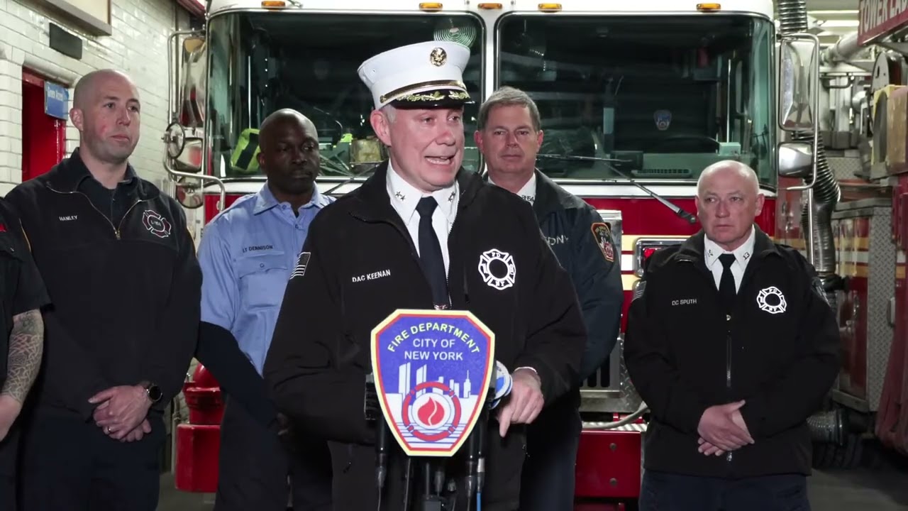 FDNY officials provide update on ice rescue in Queens