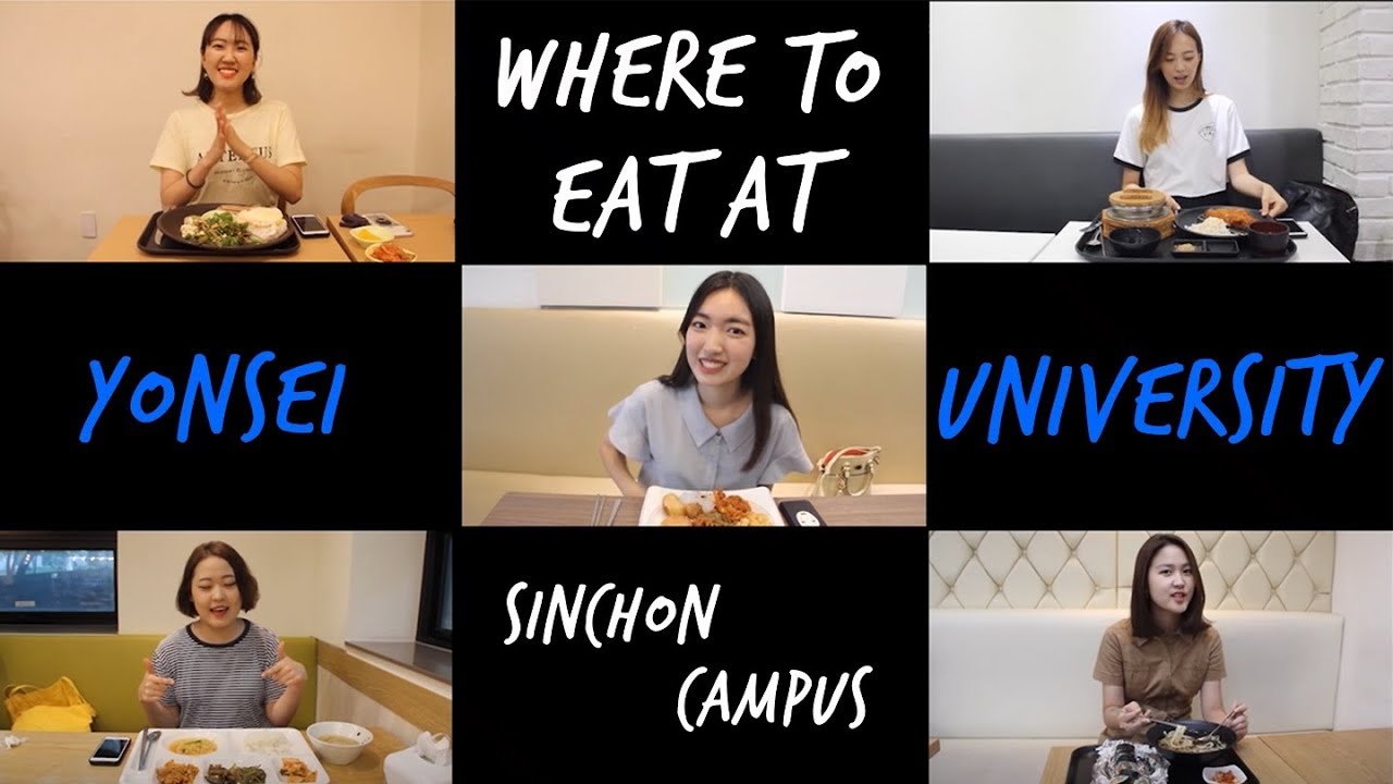 Tour of Top 7 Cafeterias at Yonsei Univ. Campus in Seoul, Korea