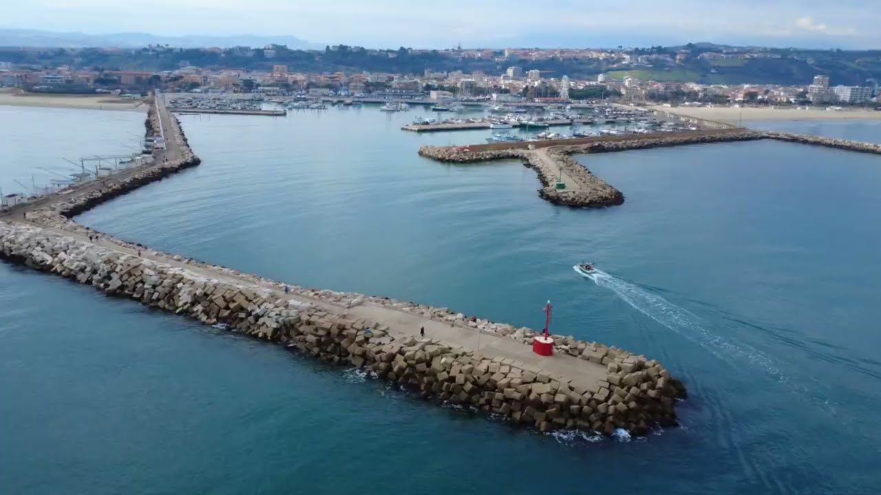 Dji Mini 4k: il porto di Giulianova (TE)